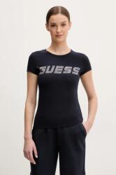 Guess t-shirt KIARA női, sötétkék, V5GI20 J1314 - sötétkék S