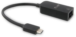 LMP USB-C with Ethernet Adapter 2.5Gb/s - адаптер USB-C към Ethernet за компютри с USB-C порт (черен)