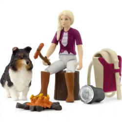 Schleich 42749 Grillezés Sofia-val és kutyájával (42749) - jatekbirodalom
