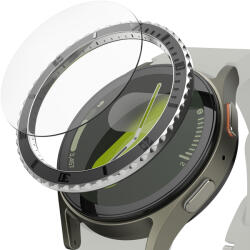 Ringke - Prémium Előlap Stílus - Samsung Galaxy Watch7 40mm - Fekete Minta3 (CB-GW7-40-96) üvegfólia