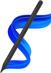 Techsuit - Stylus toll (AC10SH) - iPadhez, Bluetooth, Type-C, 125mAh, tenyér-érzékelés, cserélhető Apple hegy - Fekete Gyémánt