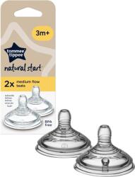 Tommee Tippee C2N ANTI-COLIC Natural Start, közepes folyású 3hó+, 2 db