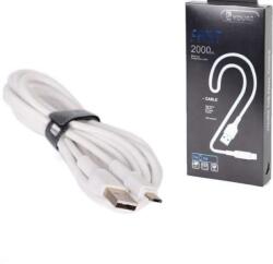 Royal Кабел Royal YOURZ 0451, от USB Type A(м) към micro USB B(м) 2m, бял (21015037)