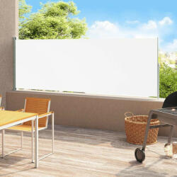 vidaXL krémszínű behúzható oldalsó terasznapellenző 220 x 500 cm (VD313430)