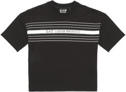 Giorgio Armani Tricouri mânecă scurtă Băieți TRAIN LOGO SERIES TEE EXTENDED LOGO Emporio Armani EA7 Negru 4 ani