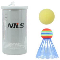 NILS Minge de badminton și spumă NILS NBL6092