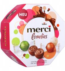 merci Lovelies Classic Bombonierka 185g Ajándék Csokoládé Praliné Ajándék (4014400933055)