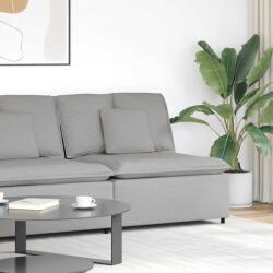 vidaXL felhőszürke moduláris kanapé középső modul párnákkal 100 cm (4104426)