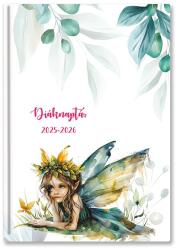 TopTimer Diák zsebkönyv TOPTIMER papírborító B/6 heti 120x170mm Tündér 2025-2026 (26D100J-00C) - vectraline