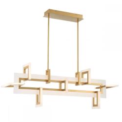 Eurofase Lustra Inizio QN-INIZIO-LP-M-BG, 86W LED, L122, 8 cm, auriu mat (QN-INIZIO-LP-M-BG)