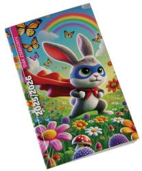 Realsystem Diák zsebkönyv REALSYSTEM papírborító 125x205mm hero 2025-2026 (5313-66) - vectraline