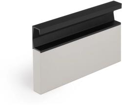  Fogantyú Viefe SIX élbe ültethető, 997 mm, alumínium, texturált matt fekete (0666997LMT27)