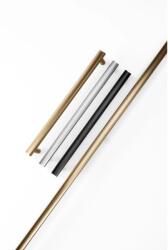 Fogantyú Viefe MOON BIG frontról szerelhető 528/1056mm, alumínium, csiszolt bronz (06621056L619)