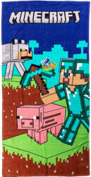  Minecraft Diamond Armor fürdőlepedő, strand törölköző 70x140cm - szukits