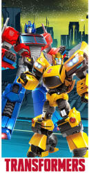 Transformers Prime & Bee fürdőlepedő, strand törölköző 70x140cm - szukits