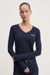 Guess Jeans hosszú ujjú női, sötétkék, W4YI21 J1314 - sötétkék XL