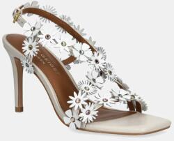 Kurt Geiger London bőr szandál Flower Sandal fehér, 4353244109 - fehér Női 39