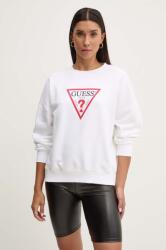 Guess Jeans felső fehér, női, nyomott mintás, W4YQ00 KC811 - fehér XL