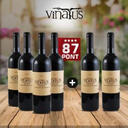 Vinatus Pincészet 4+2 db - Cabernet Sauvignon 2017 - Vinatus - 87 pont **** (6 X 0, 75l)