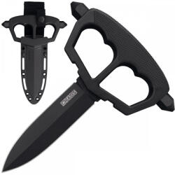Cold Steel Pumnal Push Dagger Cold Steel Chaos Push Knife CS-80NT3 cu lama din otel carbon SK-5 si teaca Secure-Ex (CS-80NT3)