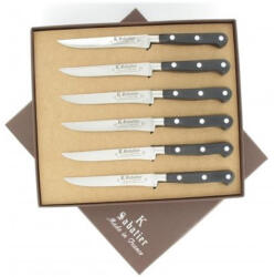 Sabatier 11106STEAKDROITSPOA Set cutite drepte pentru friptura, Sabatier Authentique (11106STEAKDROITSPOA)