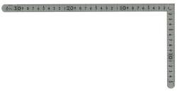 Shinwa Echer tamplarie otel inoxidabil 30 x 15 cm, Shinwa (12325) Vinclu