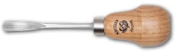 KIRSCHEN 5643 Dalta forma lingura in V scurta pentru sculptura, maner para CUT 39, Two Cherries (Dimensiune: 6mm) (5643006) Dalta