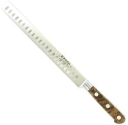 Sabatier 1110JA25AOL Cutit de sunca, olive, lungime 25cm, cu buzunare de aer, maner din lemn de maslin, Sabatier Authentique (1110JA25AOL)