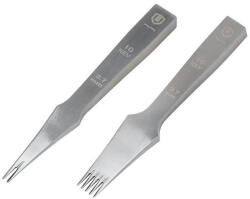 WUTA LEATHER Set 2 dalti pielarie tip frantuzesc reverse WUTA de 2.7mm (S2FRW-2.7) Dalta