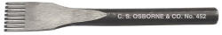 C.S. Osborne & Co. Dalta perforare cusaturi piele cu 8 dinti C. S. Osborne (452) Dalta