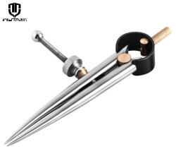 Wuta Compas pentru pielarie Wuta, 104 mm, otel inoxidabil si alama (CPW1)