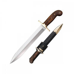 Cold Steel Cutit Cold Steel 1849 Rifleman's Knife CS-88GRB cu lama din otel carbon 1090 si teaca din piele (CS-88GRB)