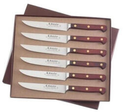 Sabatier 85006STEAKCOL Cutie cu 6 cutite pentru friptura, lungime 13cm, Sabatier Auvergne (85006STEAKCOL)