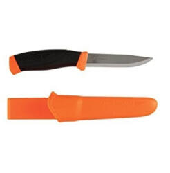 Morakniv Suedia Cuțit Companion cu lamă zimțată si varf ascuțit, diy, hobby, camping, Morakniv (11829)