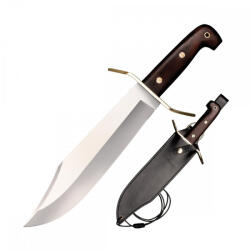 Cold Steel Cutit Cold Steel Wild West Bowie 1090 Carbon cu teaca din piele CS-81B (CS-81B)