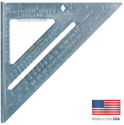 Swanson Echer rapid tamplarie INCH 17.7 cm, Swanson (T0101) Vinclu