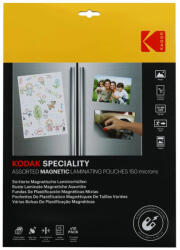 Kodak mágneses lamináló fólia 10x15 cm-4 db, 13x18 cm-3 db, A4-3 db, 150 micron (KO-LMASSMAG-PK10C)