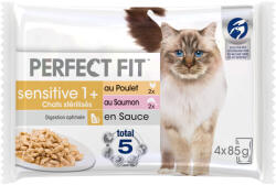 Perfect Fit 52x85g Perfect Fit Sensitive Sterilised Adult 1+ nedves macskatáp vegyesen akciósan