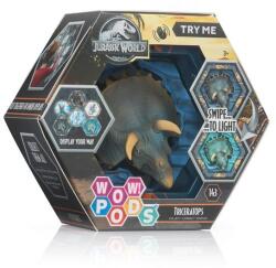 Wow! Stuff Figurina Wow! Pods - Jurassic World, Triceratrops, cu sunete Figurina