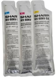 Sharp MX-61GVSA színes (CMY) multipack eredeti developer (MX-61GVSA)