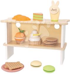 Janod Suport din lemn cu dulciuri Pastry Stand Janod 12 accesorii J06557 (J06557)