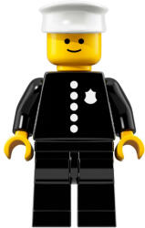 LEGO® Minifigurák Klasszikus Rendőr - kiegészítő nélkül col329 (col329)