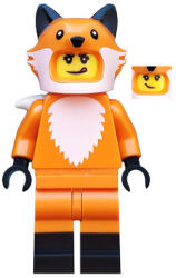LEGO® Minifigurák Róka jelmezes lány - kiegészítő nélkül col355 (col355)