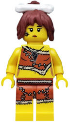 LEGO® Minifigurák Ősasszony - kiegészítő nélkül col303 (col303)
