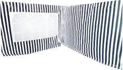 Reckmann Oldalfal Pavilonhoz 2, 95x1, 95m Kék-fehér 2 Oldal