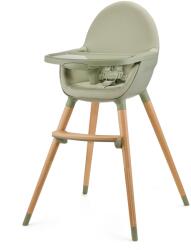 KinderKraft Etetőszék, 2in1 FINI 2, állítható tálca, 5 pontos öv (KHFINI02GRE0000)