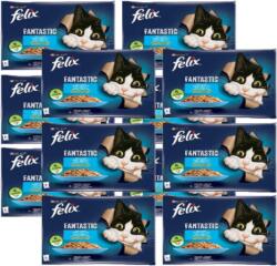 FELIX FELIX Halízek zselében lazaccal és sima lepényhalakkal 12x (4x85g)