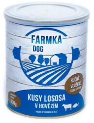 FALCO Farmka Dog konzerv kutyaeledel lazaccal 8x800 g