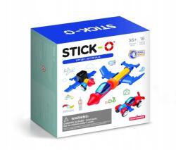 Magformers Stick-O mágneses blokkok Dopravní prostředky 16 db (43152)