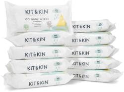 Kit&Kin Illatmentes pelenkazsákok Kit&Kin Naturally Clean 10x60 db (KAK00259K)